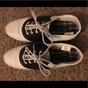 50s saddle Oxford shoes